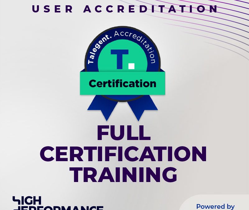 Talegent Certification Training