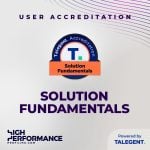 Talegent Solution Fundamentals Training